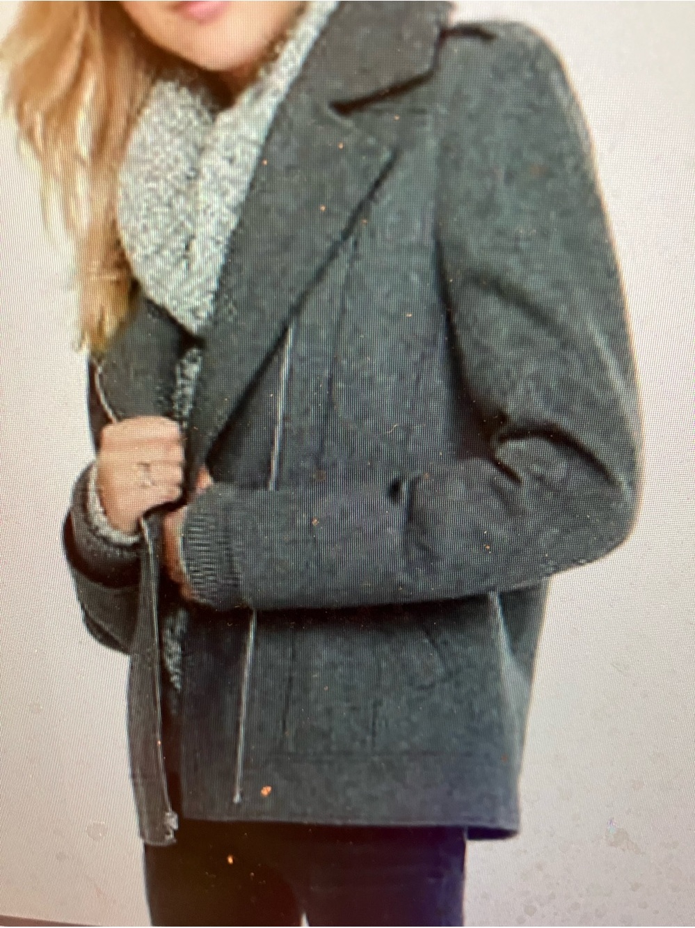 EXPRESS Removable Sherpa Collar Jacket Winter Coat - Picture 10 of 10